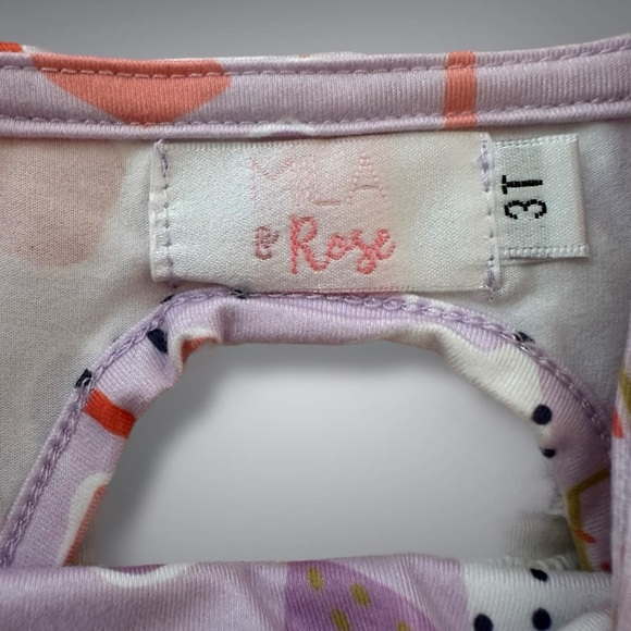 Mila & Rose floral Spring Ruffle Maxi Dress Size 3T - Picture 9 of 10